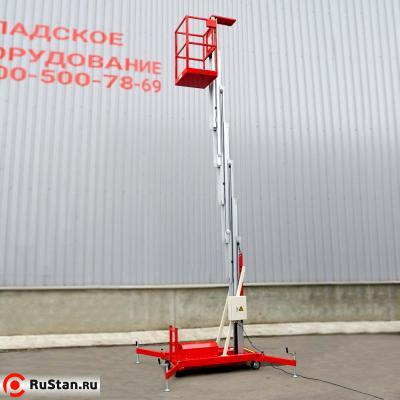 Телескопический Одномачтовый Подъемник ZX-1-100 OXLIFT 10 м 125 кг фото №4 Телескопический Одномачтовый Подъемник ZX-1-100 OXLIFT 10 м 125 кг фото №4