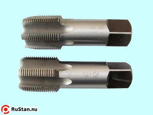 Метчик G 1/2" 9ХС трубный цилиндрический, ручной к-т из 2-х шт. (14 ниток/дюйм) DIN 5157 "CNIC" фото №1 Метчик G 1/2" 9ХС трубный цилиндрический, ручной к-т из 2-х шт. (14 ниток/дюйм) DIN 5157 "CNIC" фото №1