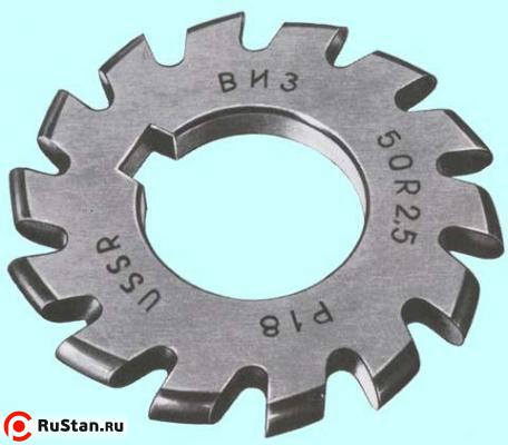 Фреза Выпуклая 100х16х32 R8,0 Р6М5 Z=10 фото №1