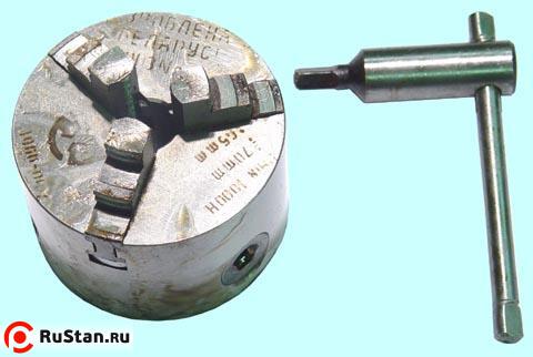 Патрон токарный d 250 мм 3-х кулачковый 7200-0035П Ф6  (Гродно) фото №1