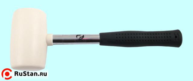 Киянка резиновая белая 0,9 кг 90х130мм (32oz) с металл. обрез. ручкой "CNIC" (HL0099) фото №1 Киянка резиновая белая 0,9 кг 90х130мм (32oz) с металл. обрез. ручкой "CNIC" (HL0099) фото №1