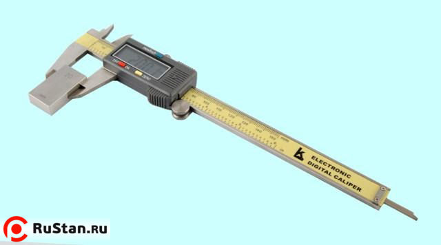Штангенциркуль 0 - 150 ШЦЦ-I (0,01) электронный с глубиномером (Калиброн) фото №1