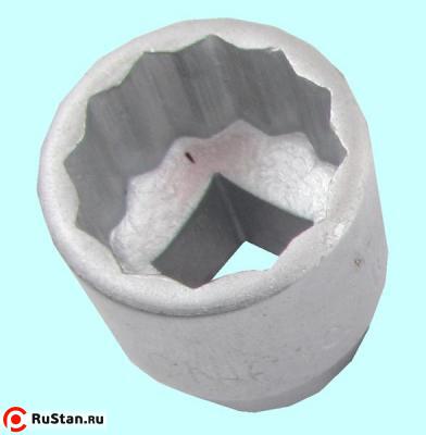 Головка торцевая сменная дюймовая 5/8" (12,5мм-1/2") сталь 45 "CNIC" фото №1 Головка торцевая сменная дюймовая 5/8" (12,5мм-1/2") сталь 45 "CNIC" фото №1