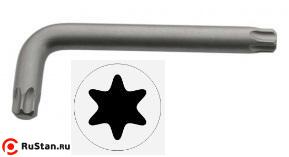 Ключ TORX Т25 L 60х20мм CrV "CNIC" фото №1 Ключ TORX Т25 L 60х20мм CrV "CNIC" фото №1