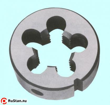Плашка Дюймовая 5/8"-11BSW 55° 9ХС 11 ниток/дюйм, dнар. 45мм резьба Уитворта "CNIC" фото №1 Плашка Дюймовая 5/8"-11BSW 55° 9ХС 11 ниток/дюйм, dнар. 45мм резьба Уитворта "CNIC" фото №1