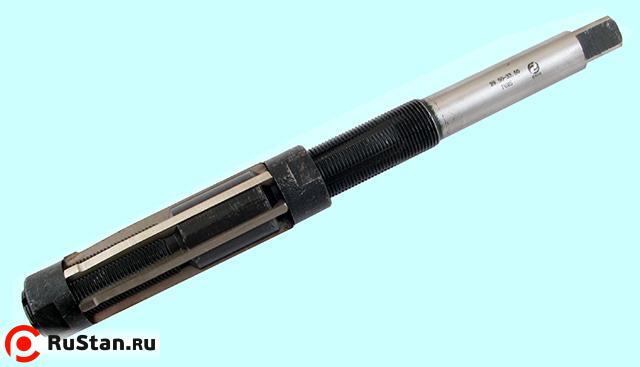 Развертка d13,5-15,5 ручная (регулируемая) Р6М5 ц/х "CNIC" фото №1
