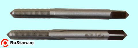 Метчик М 6,0 х 0,5 ручной, к-т из 2-х шт. "CNIC" фото №1