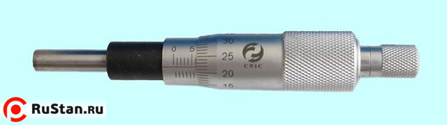 Ходовой винт (рукоятка) микрометра  0-25 мм (0,01) "CNIC" (438-115) фото №1