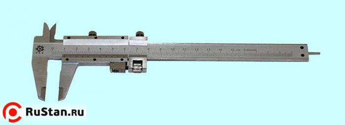 Штангенциркуль 0 - 150 ШЦ-I (0,05) с устройством точной установки рамки, с глубиномером "TLX" фото №1