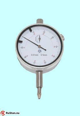 Индикатор Часового типа ИЧ-02, 0-2мм кл.точн.1 цена дел. 0.01 d=42 мм (без ушка) "TLX" фото №1