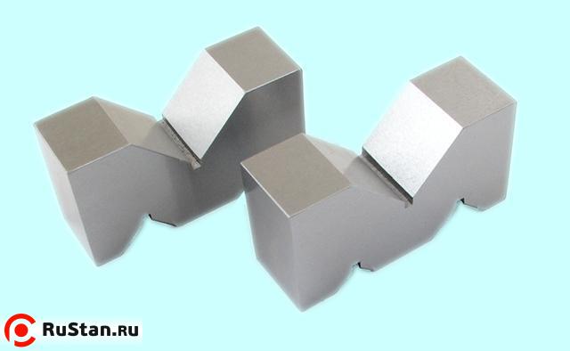 Призмы поверочные и разметочные прецизионные 100х33х52х50мм (комплект из 2х шт.) "TLX" (КМV-W3) фото №1