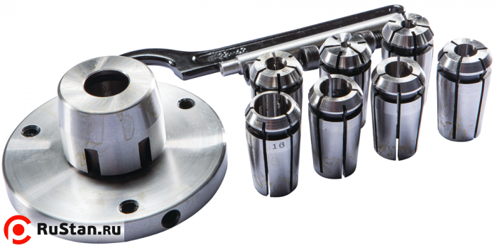 Цанговый патрон с цангами 4, 6, 8, 10, 12, 14, 16 мм фото №4 Цанговый патрон с цангами 4, 6, 8, 10, 12, 14, 16 мм фото №4