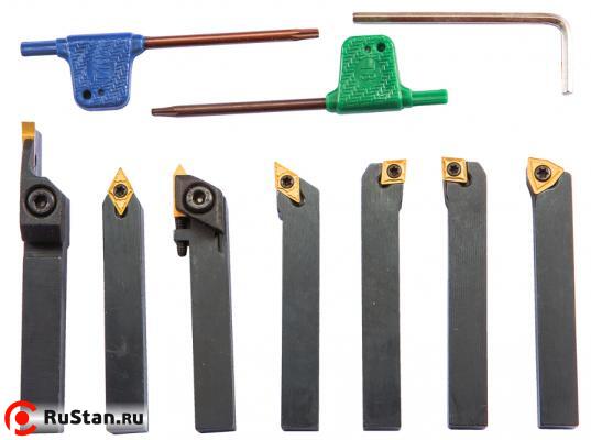 Набор из 7 резцов сечением 10х10 мм со сменными вставками фото №2 Набор из 7 резцов сечением 10х10 мм со сменными вставками фото №2