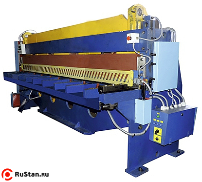 Механические гильотинные ножницы НЛ3419 (6,3х3150 мм) фото №2 Механические гильотинные ножницы НЛ3419 (6,3х3150 мм) фото №2