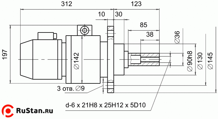 Электромеханическая головка ЭМЗ 7921-0003 фото №3 Электромеханическая головка ЭМЗ 7921-0003 фото №3