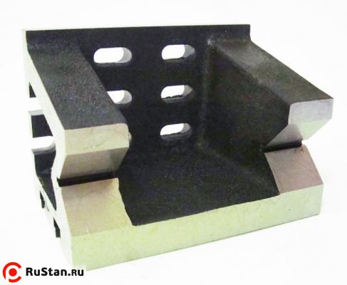 Уголок установочный с призмами 100х100х150мм фото №2 Уголок установочный с призмами 100х100х150мм фото №2