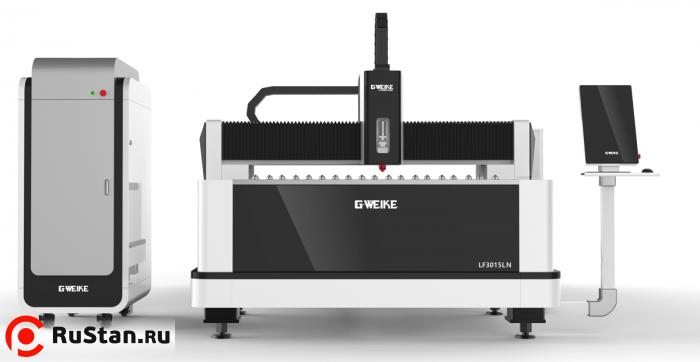 Вид спереди Лазерный станок для резки металла LF3015LN (Raycus 1кВт) фото №4 LF3015CN-3000 (IPG 3 кВт) фото №4