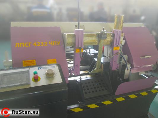 Ленточнопильный станок ЛПСГ 4252 с ЧПУ фото №5 ЛПСГ 4252 с ЧПУ фото №5