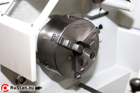 Модель оснащена трехкулачковым патроном диаметром 160 мм и эргономичной защитой со смотровым окошком. фото №11 METAL MASTER X3075M фото №11