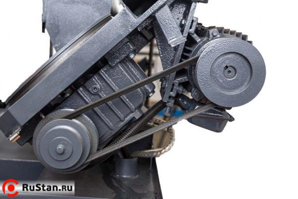 С помощью ступенчатого шкива производится регулировка скорости. фото №16 METAL MASTER MGH-350 фото №16