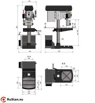 Вертикально-сверлильный настольный станок OPTIdrill DH 18V фото №2 OPTIdrill DH 18V фото №2