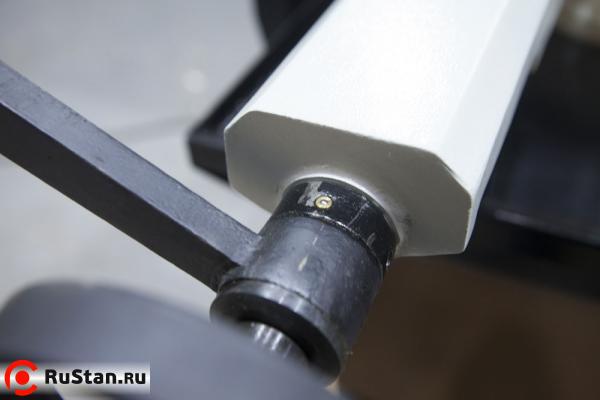 Маховик тисков и рычаг быстрой доводки фото №3 Stalex BS-280G фото №3