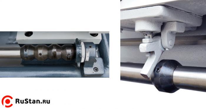 4-х позиционная рукоятка автоматической остановки суппорта в купе с 4-мя эксцентриковыми конечными выключателями позволяют автоматизировать и ускорить процессы изготовления большой номенклатуры деталей. фото №19 METAL MASTER Z46100 фото №19