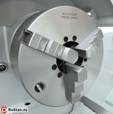 Модель оснащена трехкулачковым патроном диаметром 315 мм с обратными кулачками в комплекте. фото №5 METAL MASTER Z51200 DRO RFS фото №5