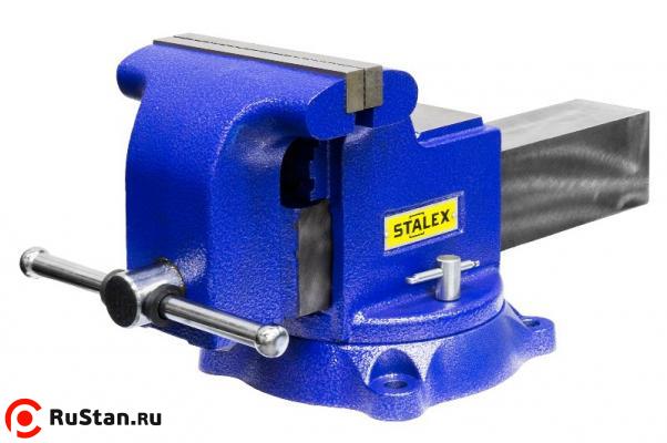 Тиски слесарные STALEX "Гризли", 200 х 200 мм., 360°, 29,5 кг. фото №2 "Гризли", 200 х 200 мм., 360°, 29,5 кг. фото №2
