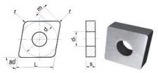 Пластина CNMA - 090304  МС318 ромбическая(80) dвн=4мм (05123) гладкая
