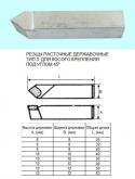 Резец Расточной державочный  8х 8х32 Т5К10(YT5) 45°, к расточным оправкам 