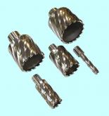 Сверло d 60х50мм корончатое кольцевое Р6АМ5 хвостовик Weldon 19мм по металлу (без выталкивателя) 