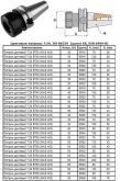 Патрон Цанговый с хв-ком 7:24 - BT50х 80 (MAS403) c ЧПУ (М24х3.0) под цанги ЕR40 (BT50-ER40-80) 